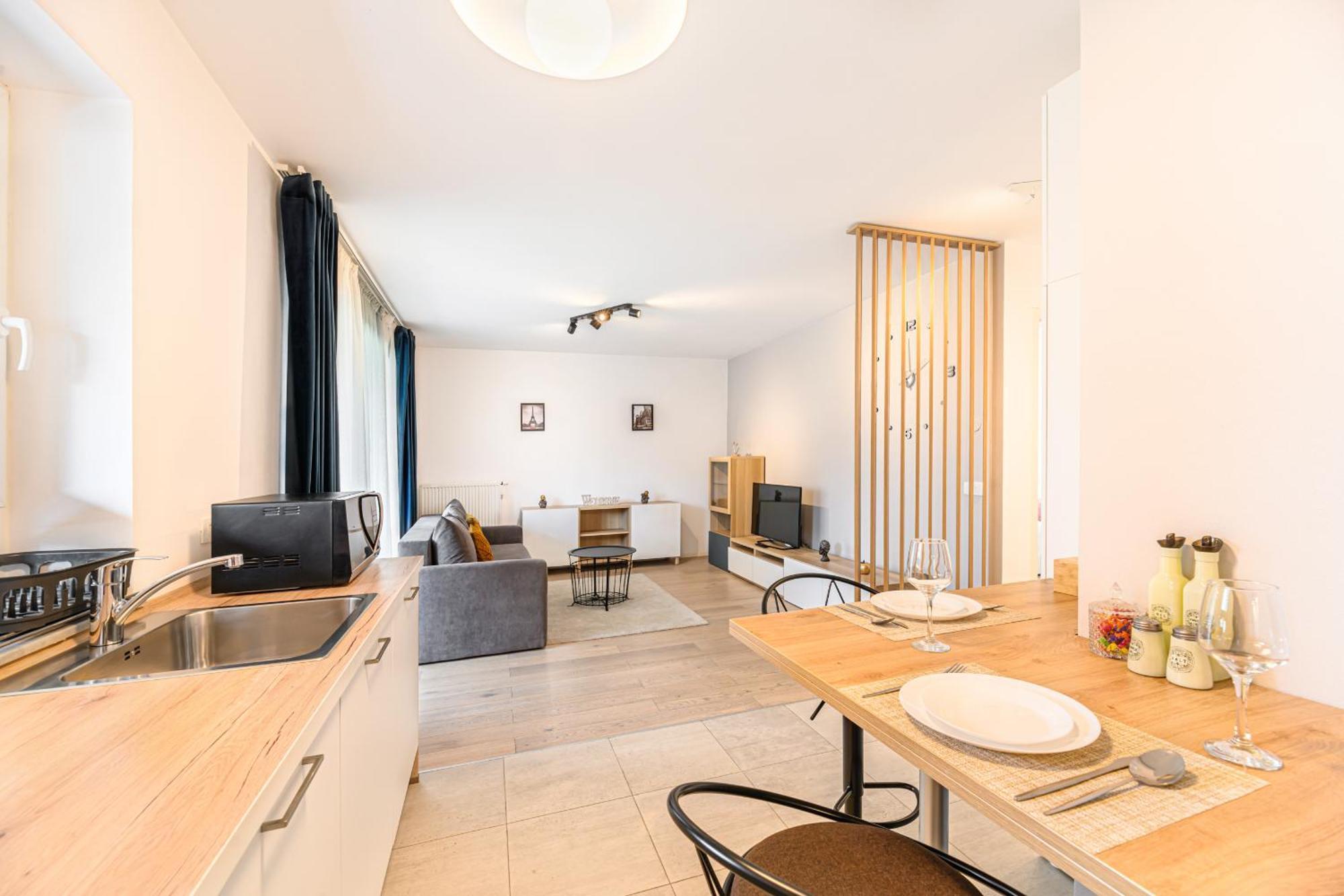 Jad - Luxury 3 Rooms & 2 Rooms Apartments In Kasper, Near Coresi Mall 布拉索夫 外观 照片